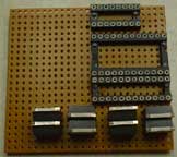 The MOS FET H-Bridge is mounted and wired